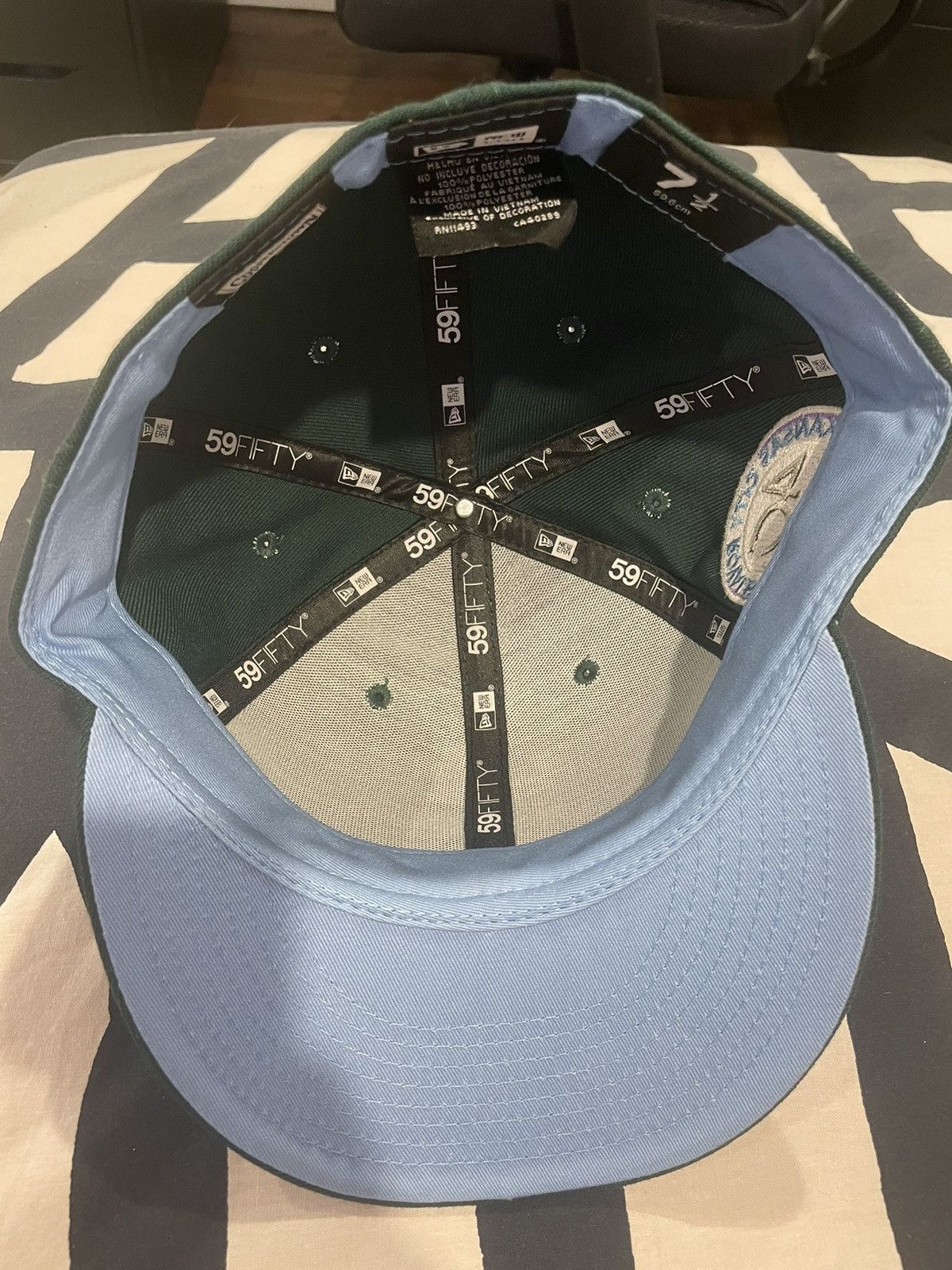 New Era KC Royals Fitted Size 7 1/2 Size ONE SIZE - 4 Thumbnail