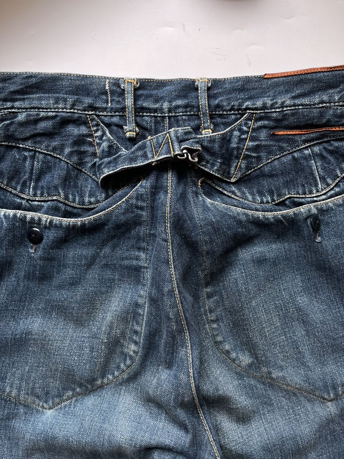 Kapital Vintage Kapital Blue Jeans Size US 31 - 4 Thumbnail