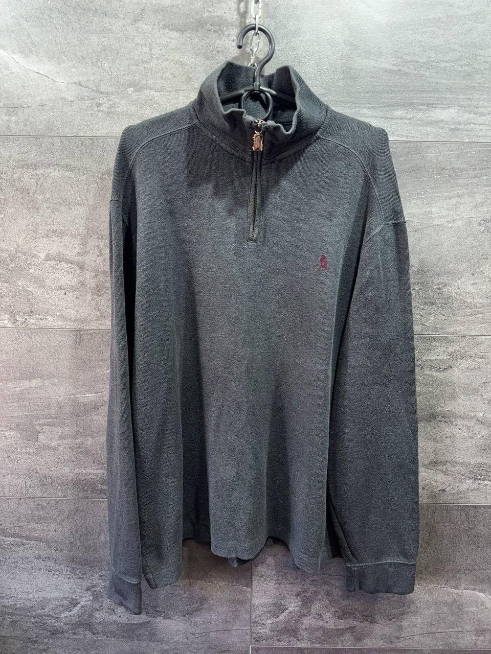 Vintage Polo Ralph Lauren 1/4 Zip Sweater Pullover Pony Size US L / EU 52-54 / 3 - 1 Thumbnail