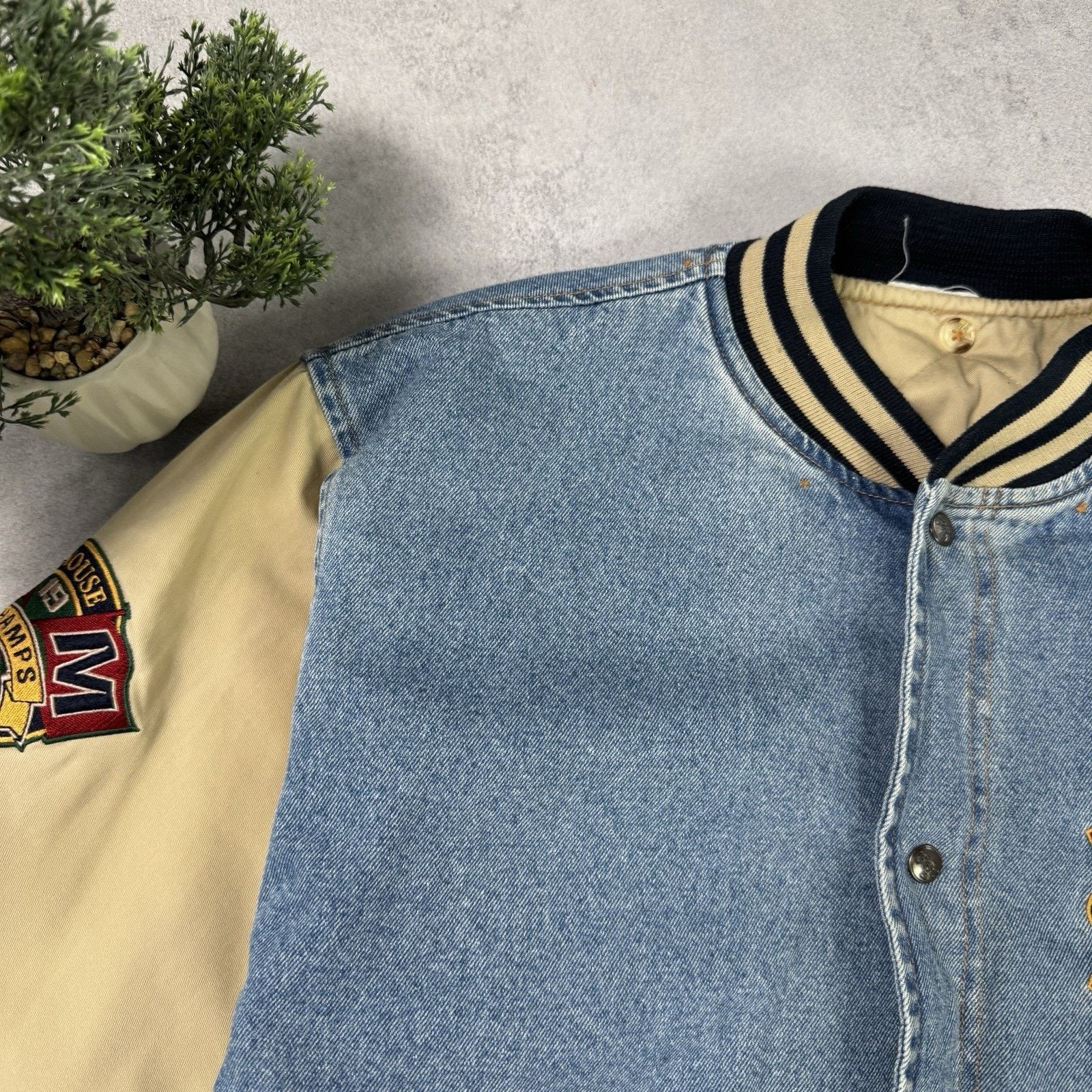 Disney Vintage Disney Mickey Mouse 1928 Xxxtentacion Style Denim Size US M / EU 48-50 / 2 - 4 Thumbnail