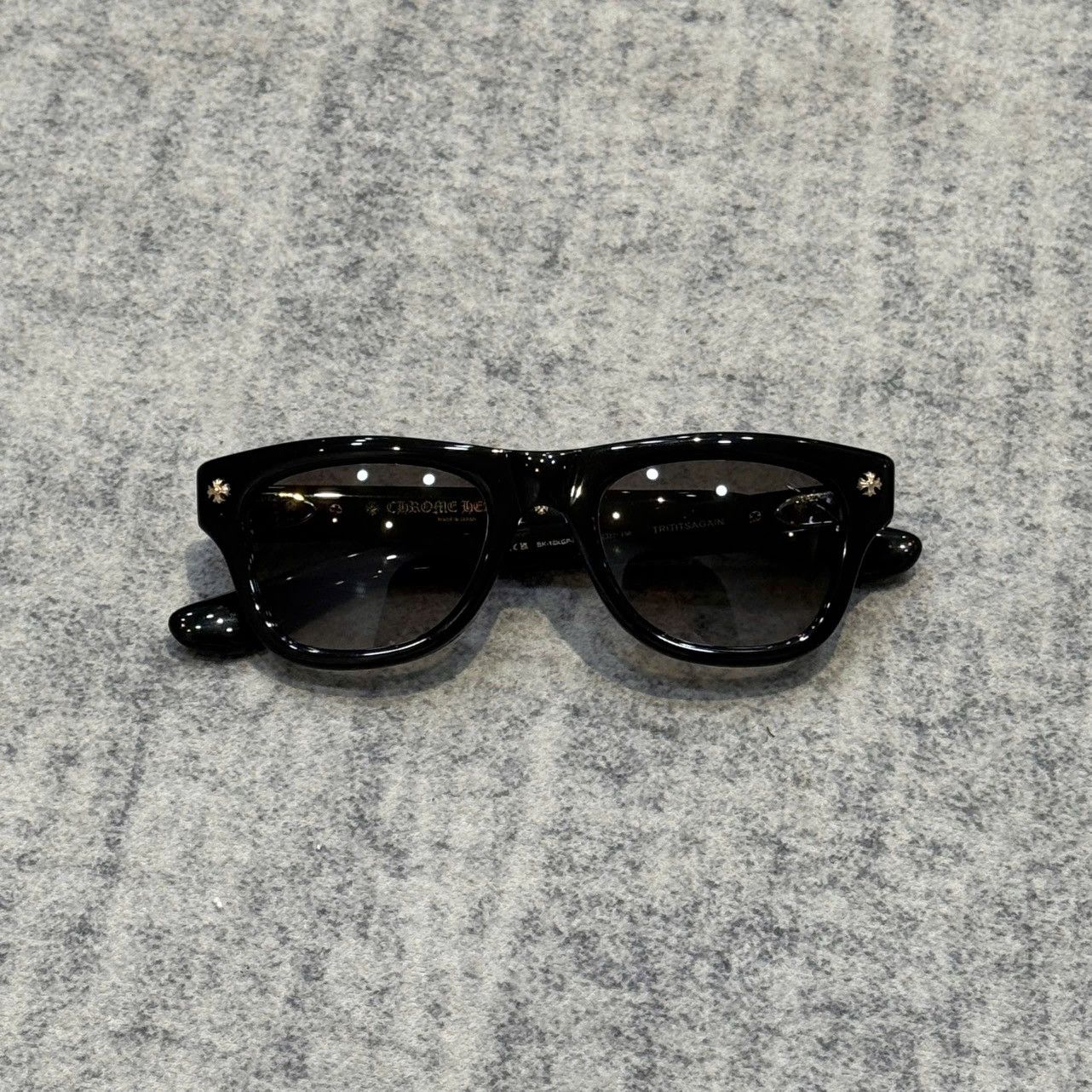 Chrome Hearts CHROME HEARTS TRITITSAGAIN BLACK/18KGP-SUN Size ONE SIZE - 7 Thumbnail