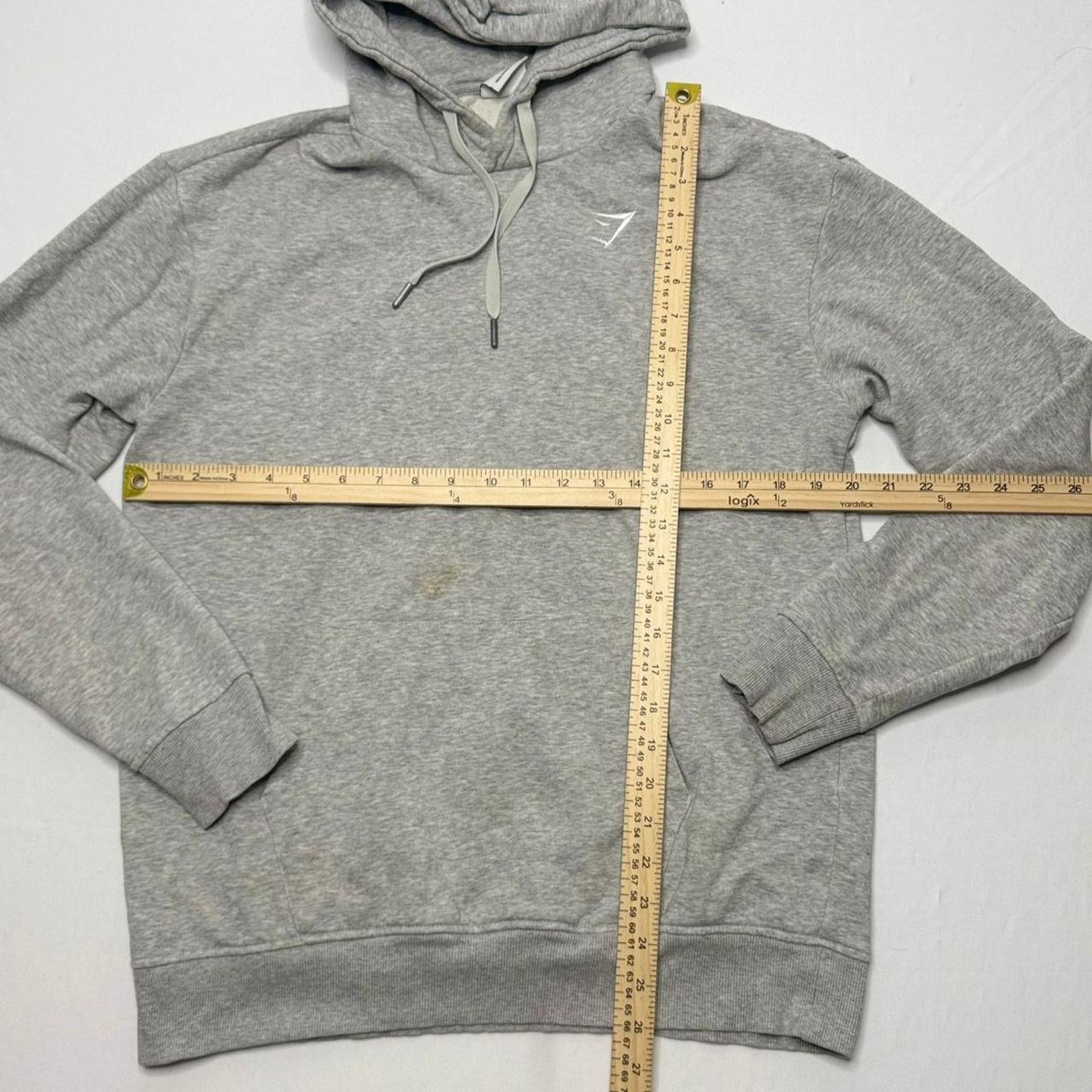 Gymshark Gymshark Gray Pullover Hoodie Mens Small Athletic Sweatshirt Size US S / EU 44-46 / 1 - 6 Thumbnail