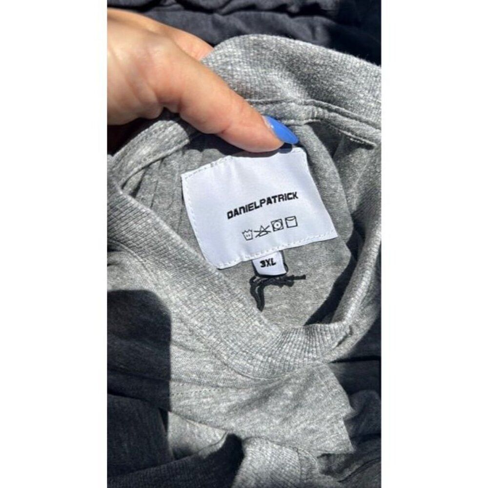 Daniel Patrick Daniel Patrick Grey 3XL Shirt Men's New Designer Made in LA Size US XXL / EU 58 / 5 - 4 Thumbnail