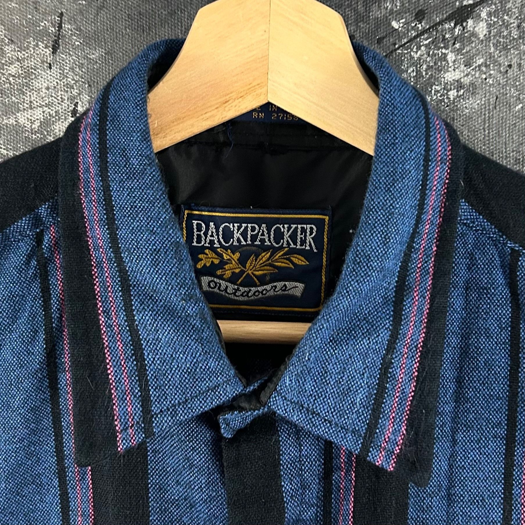 Vintage Vintage 80’s Stripe western button shirt Size US L / EU 52-54 / 3 - 3 Thumbnail
