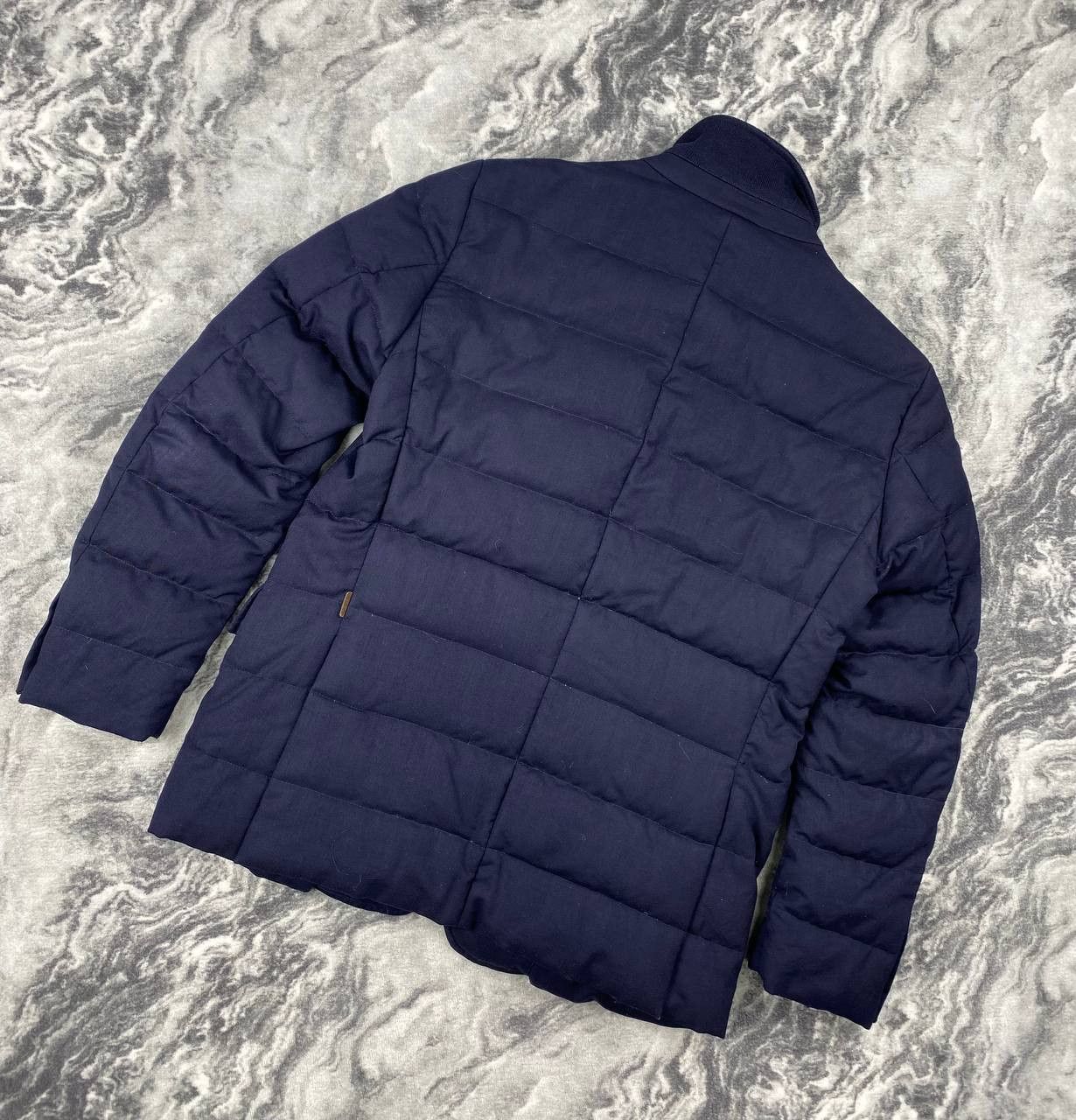 Moncler Moncler Rodin Wool Down Jacket Men Size L Blue Size US L / EU 52-54 / 3 - 21 Thumbnail