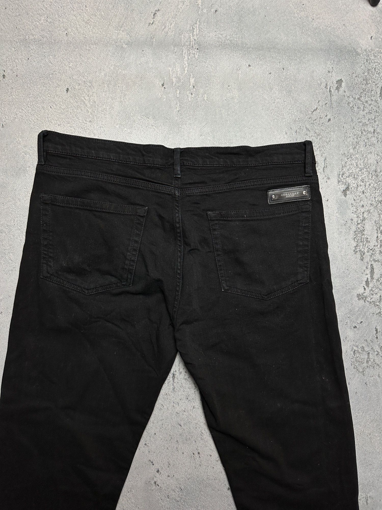 Burberry Burberry Brit Mens Skinny Black Denim Jeans 34W X 34L Cotton Size US 34 / EU 50 - 18 Thumbnail
