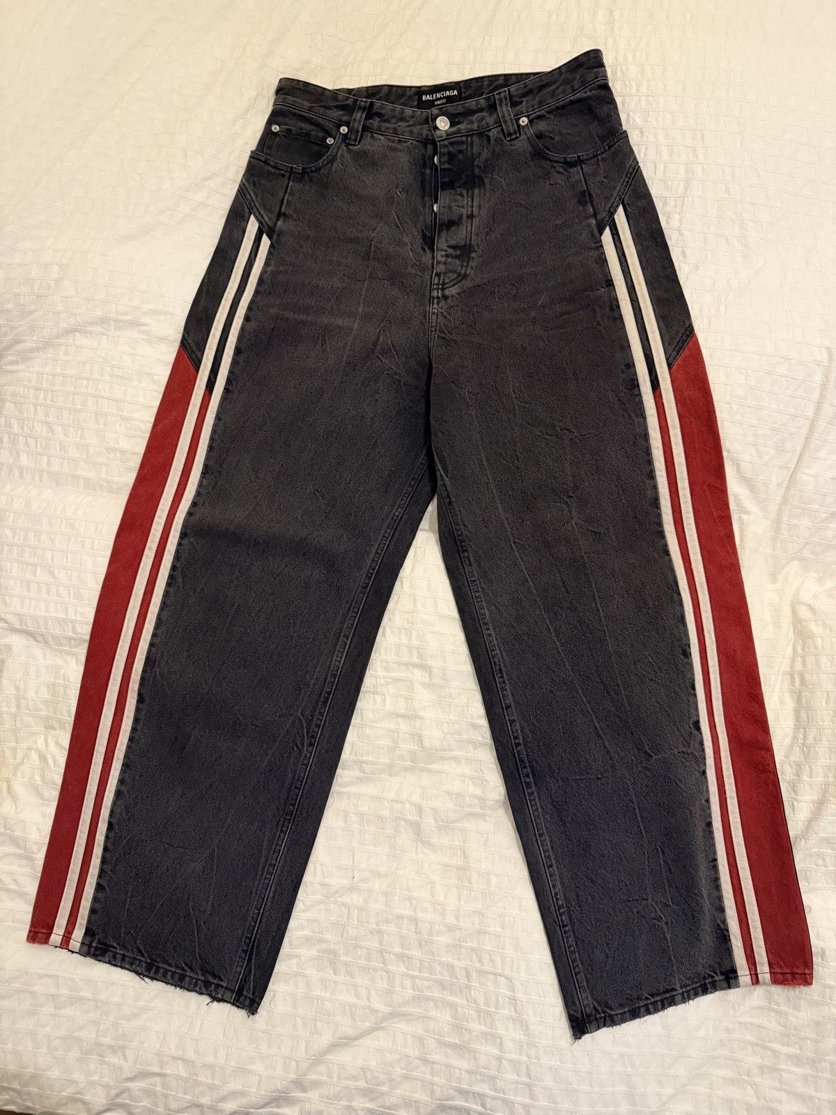 Balenciaga Balenciaga Track Jean Size US 32 / EU 48 - 2 Thumbnail