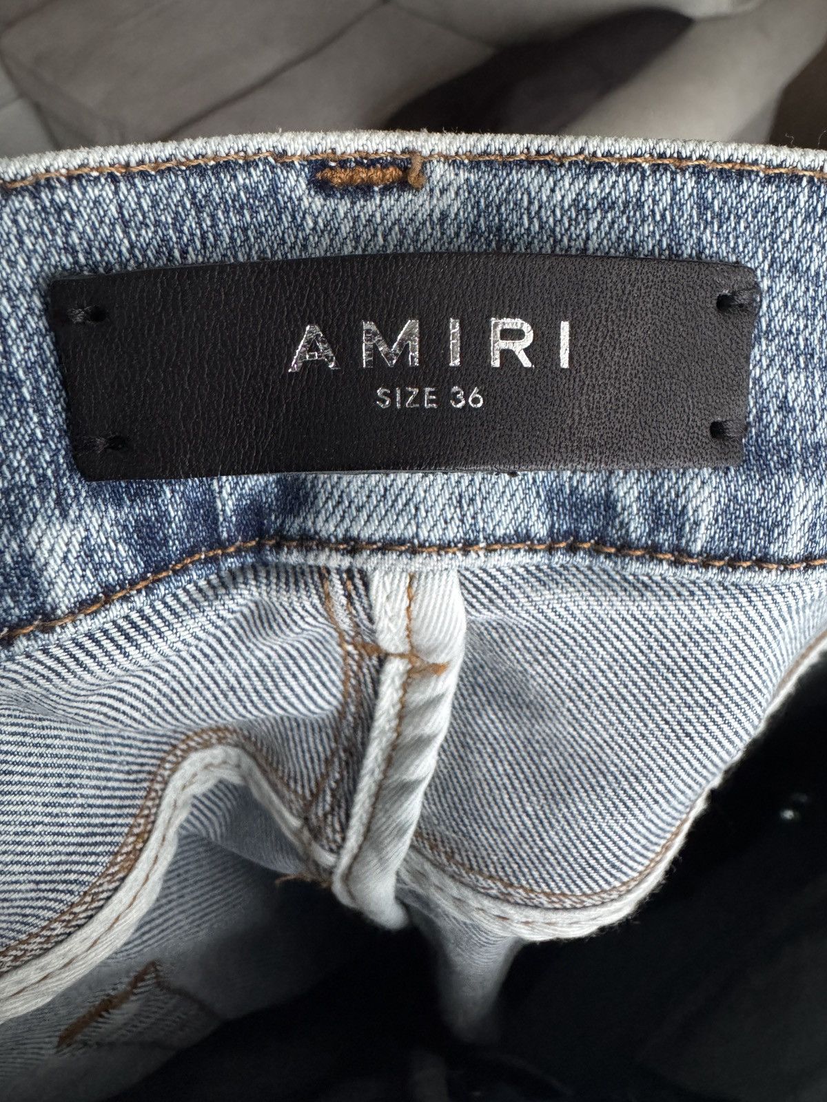 Amiri Amiri Denim Jeans Size US 36 / EU 52 - 2 Thumbnail