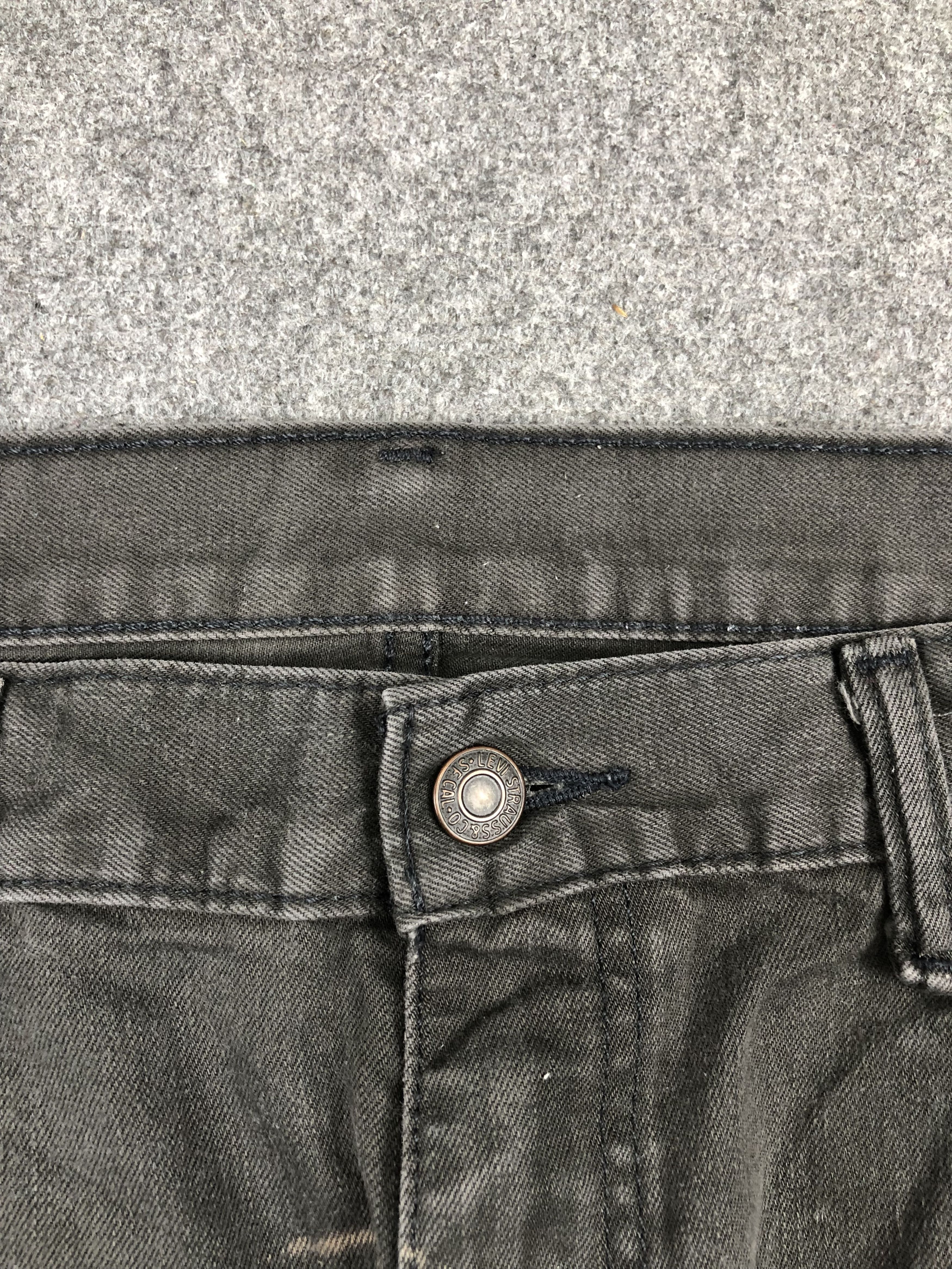 Levi's Faded Black Vintage Levis 505 Jeans DP1685 Size US 40 / EU 56 - 8 Thumbnail