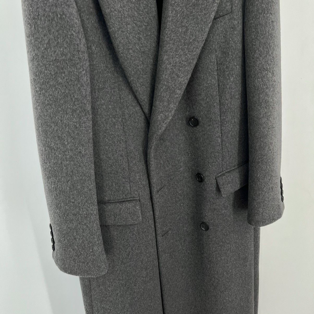 Saint Laurent Paris Saint Laurent Wool Overcoat in Large Size US L / EU 52-54 / 3 - 6 Thumbnail