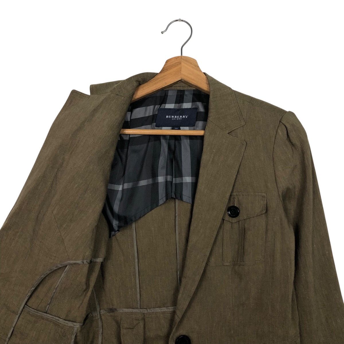 Burberry 📌Cropped Coats Jacket Burberry London Blanket Size M / US 6-8 / IT 42-44 - 14 Thumbnail