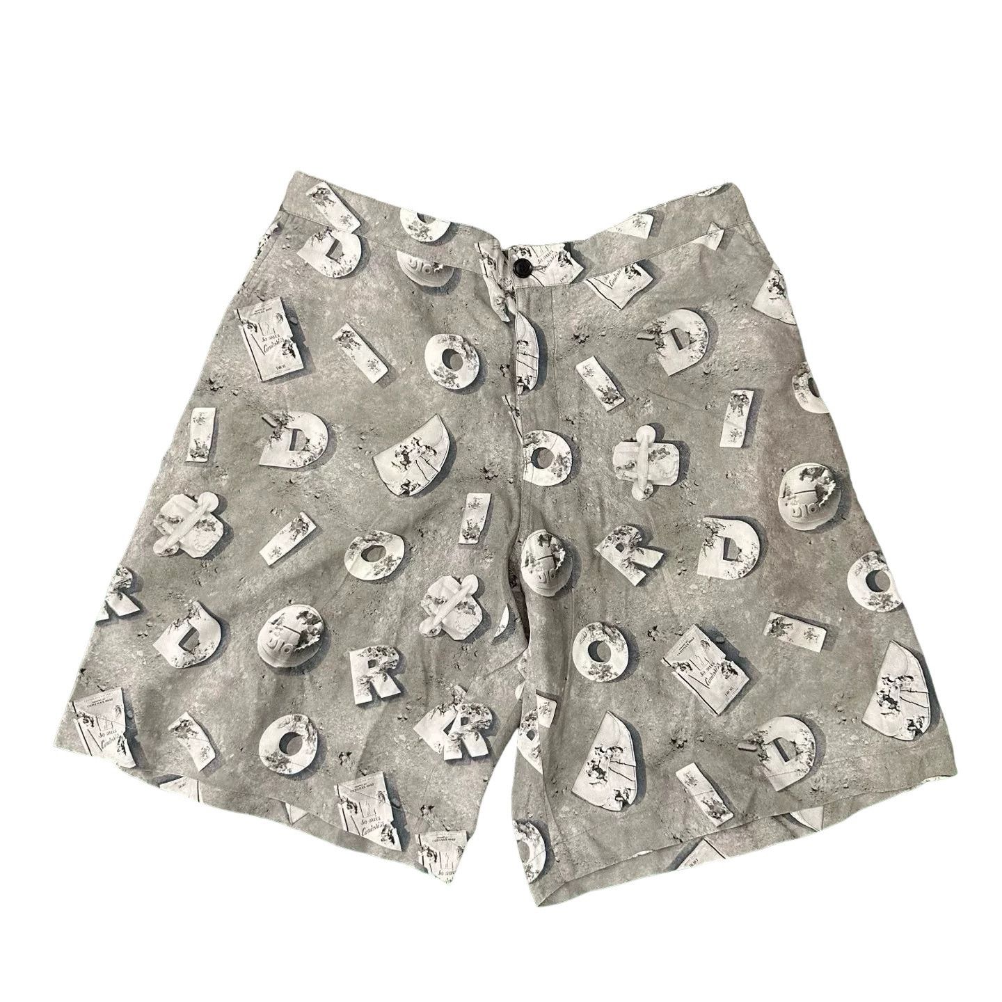 Dior Dior Letter Print Shorts Size 52 Size US 36 / EU 52 - 1 Thumbnail