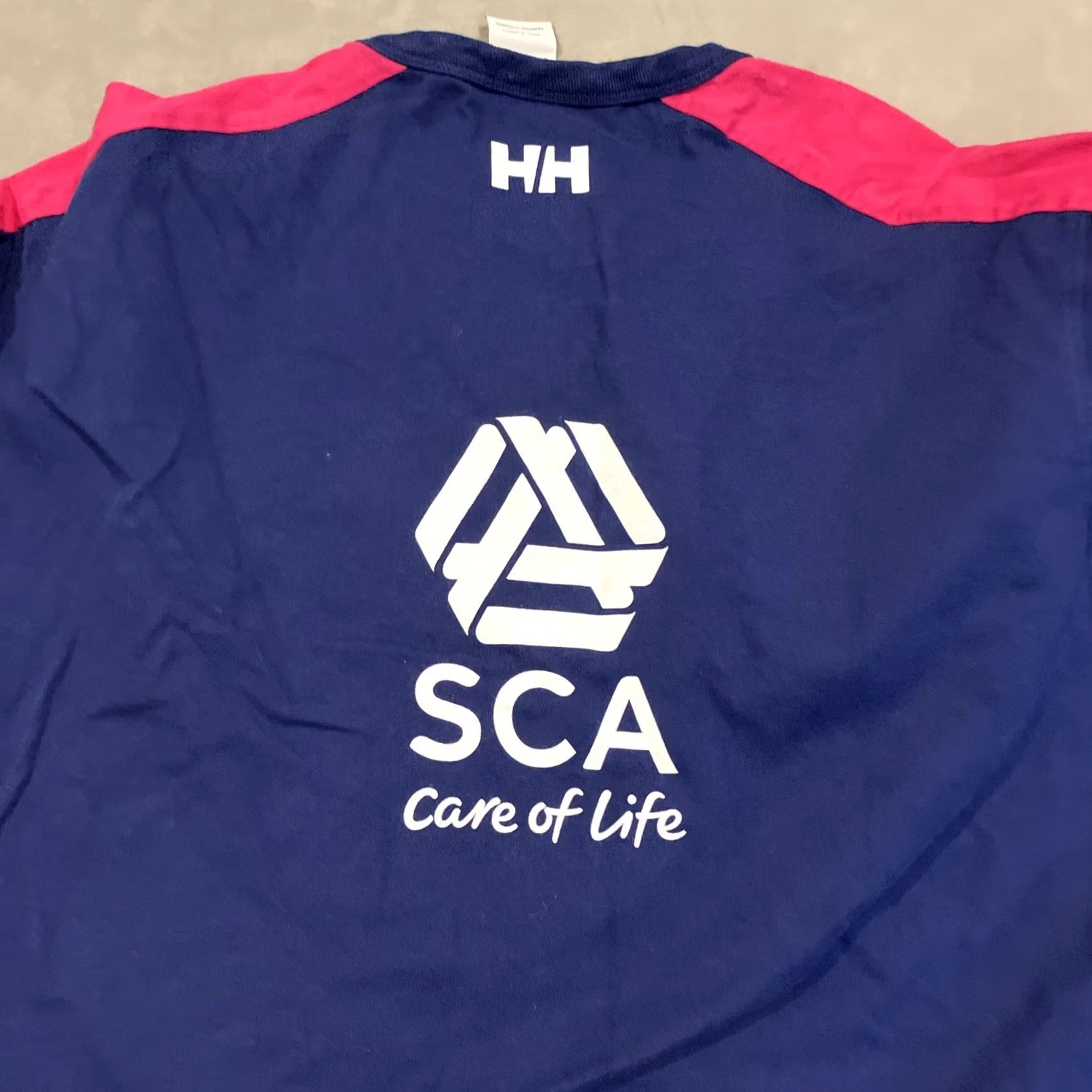 Helly Hansen Helly Hansen T-Shirt Ocean Racing Team 2014-15 SCA Care Of Life Men XL Blue Mens Size US XL / EU 56 / 4 - 7 Thumbnail