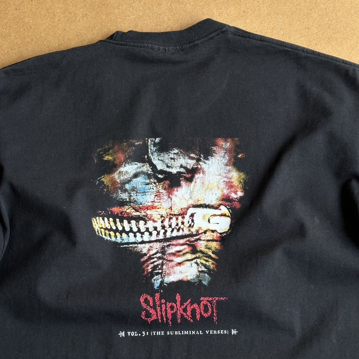 Band Tees Vintage y2k Slipknot vol.3 the subliminal verses Band Tee Size US L / EU 52-54 / 3 - 3 Thumbnail