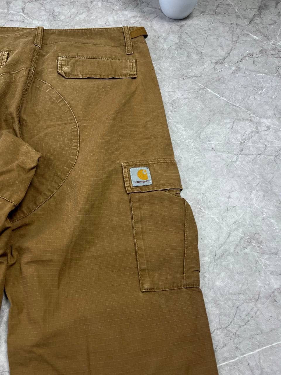 Carhartt Vintage Cargo Carhartt Pants Double Knee Baggy Fit Sz 32x32 Size US 32 / EU 48 - 10 Thumbnail