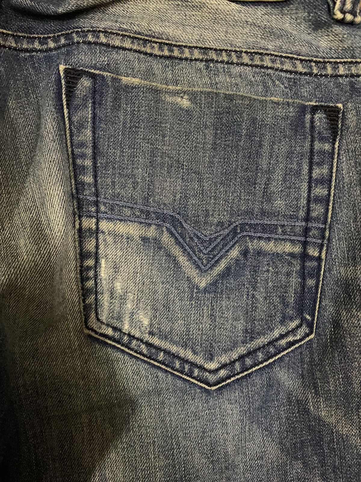 Diesel Vintage Diesel Industry Safado Mud Wash Button Fly Jeans Size US 31 - 16 Thumbnail