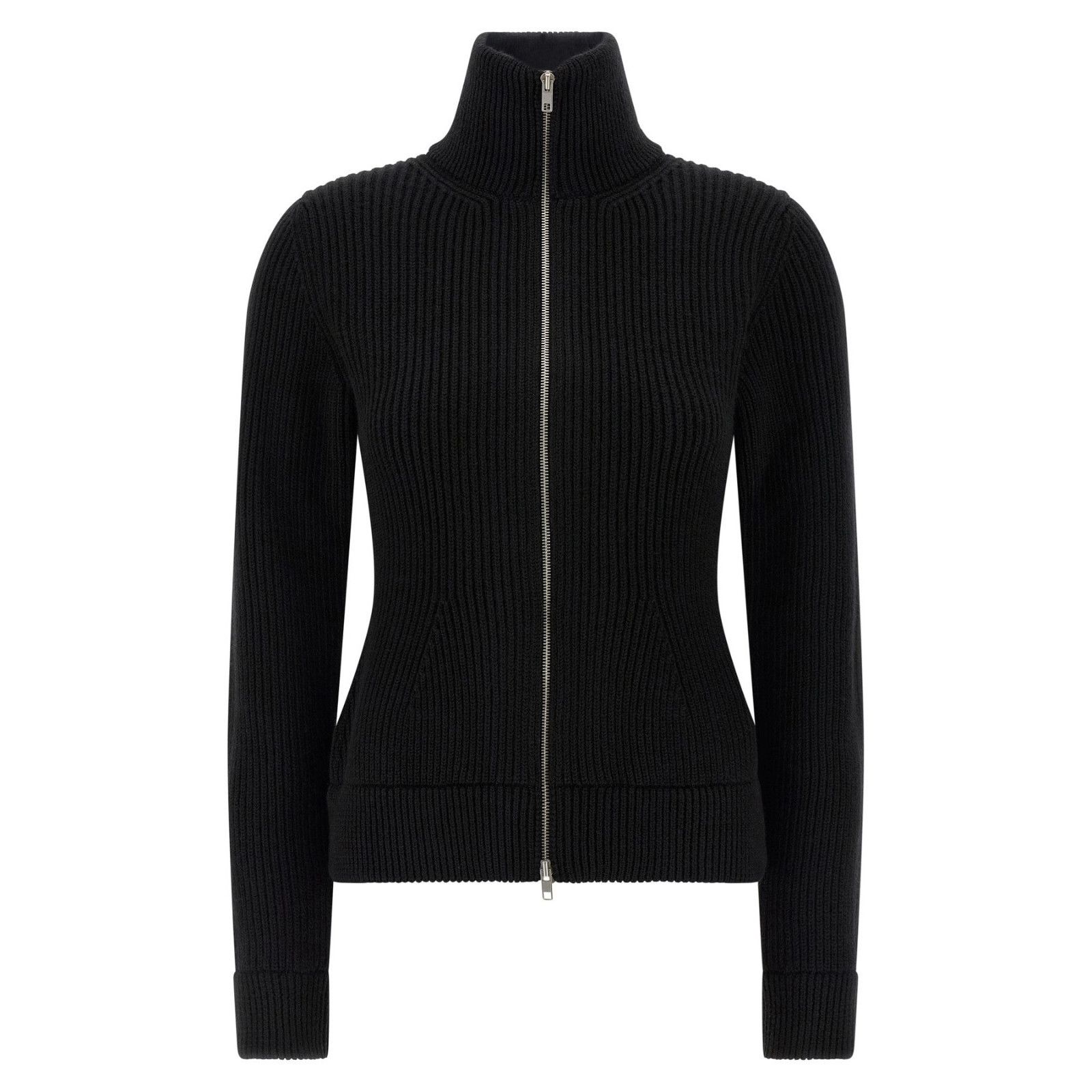 MAISON MARGIELA Women's Black Wool Cardigan New (Women's siz