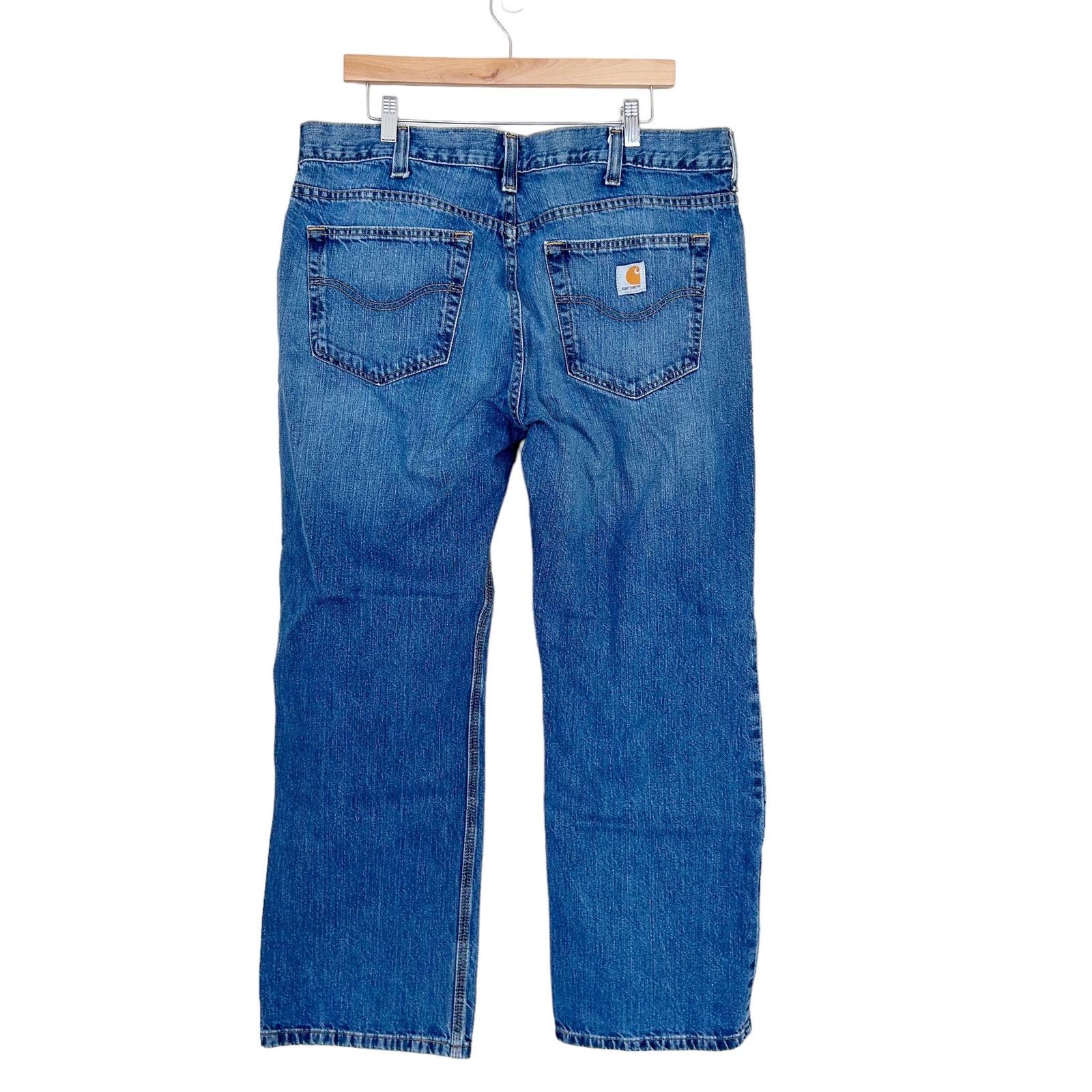 Carhartt Carhartt Loose Straight Jeans Sz 38x32 Size 38" / US 16 / IT 52 - 4 Thumbnail