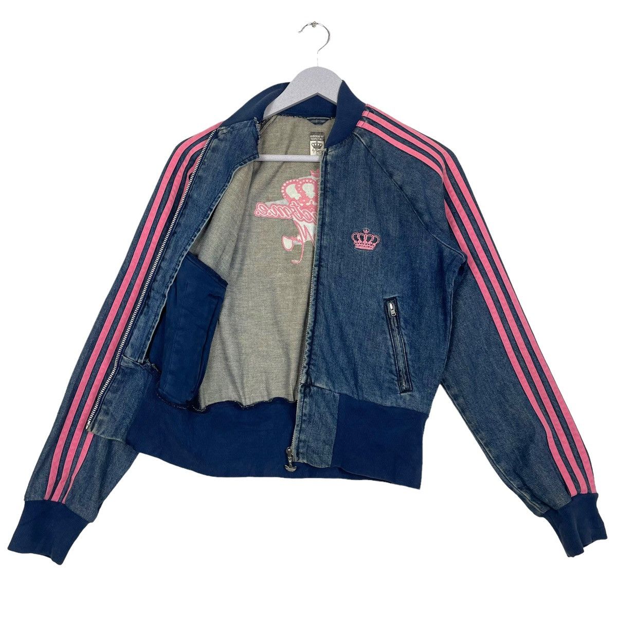 Adidas 💥ADIDAS MISSY ELLIOT BIG LOGO JACKET Size XS / US 0-2 / IT 36-38 - 3 Thumbnail