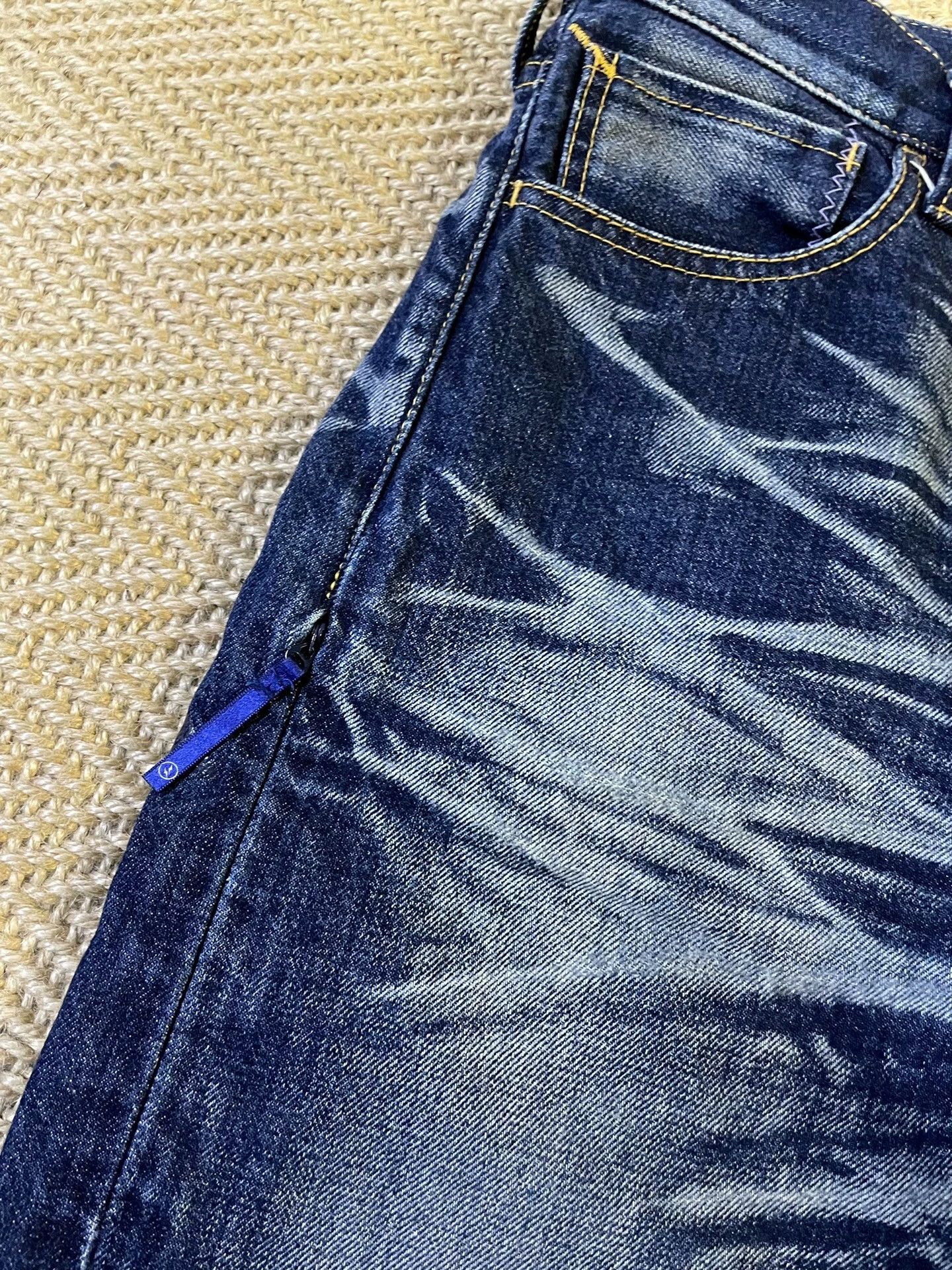 Fragment Design FRAGMENT x VANQUISH Violent Wash 9-Cut Jeans W30 Near Size US 30 / EU 46 - 6 Thumbnail