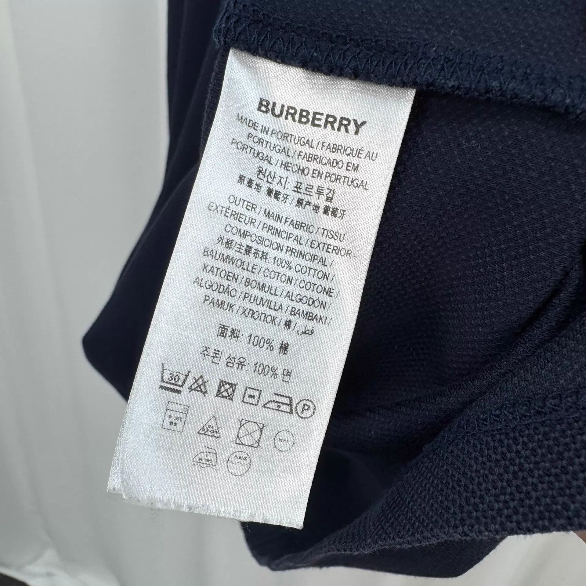 Burberry Burberry Embroidered Polo S 98 New 4900 KL10925 Size US S / EU 44-46 / 1 - 7 Thumbnail