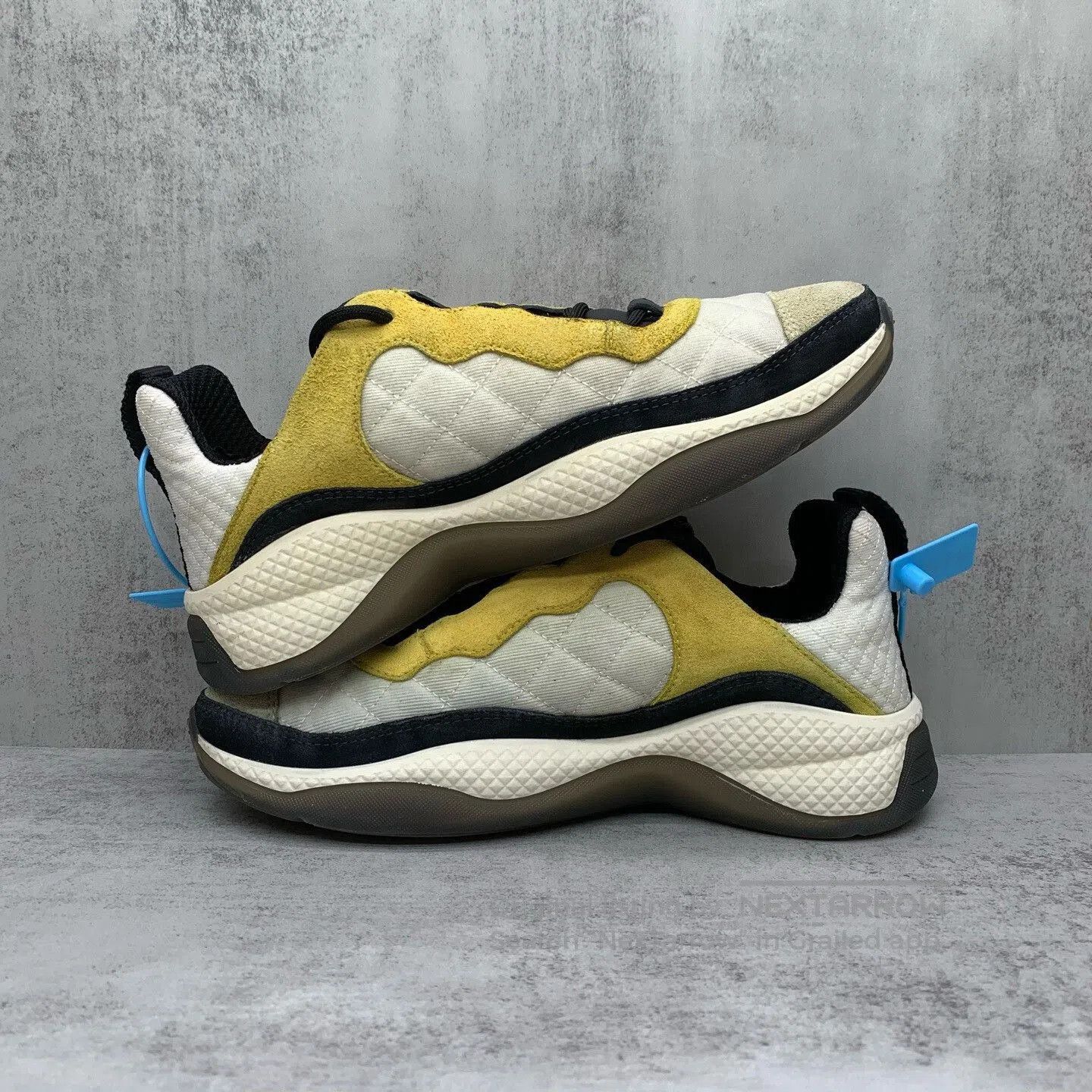 Chanel Chanel Black Yellow Sneakers Size 38. Size US 7 / IT 37 - 3 Thumbnail
