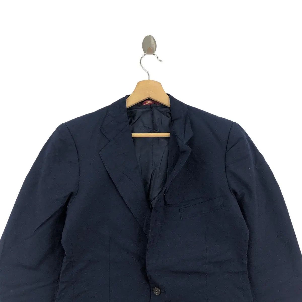 Chaps Ralph Lauren Vtg CHAPS RALPH LAUREN Polo Collection Blue Blazer Suit 2 Size 36R - 5 Thumbnail
