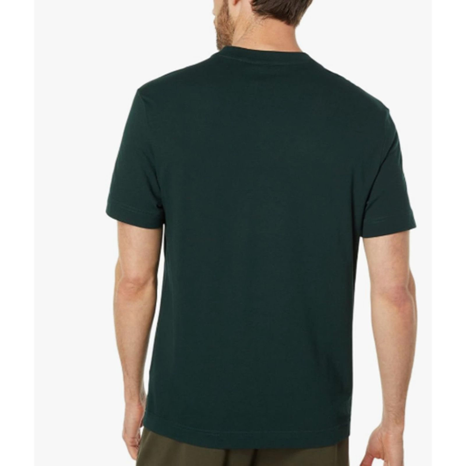 Lacoste Lacoste Men's Relaxed Fit Crocodile T-Shirt Sinople 3XL Size US XXL / EU 58 / 5 - 3 Thumbnail