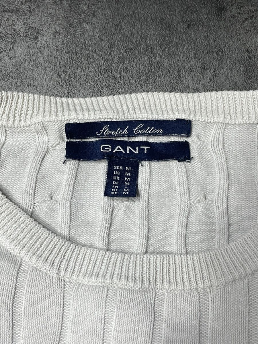 Gant 🔥Offers🔥Gant Luxury Braid Sweater Knitwear Size M / US 6-8 / IT 42-44 - 4 Thumbnail