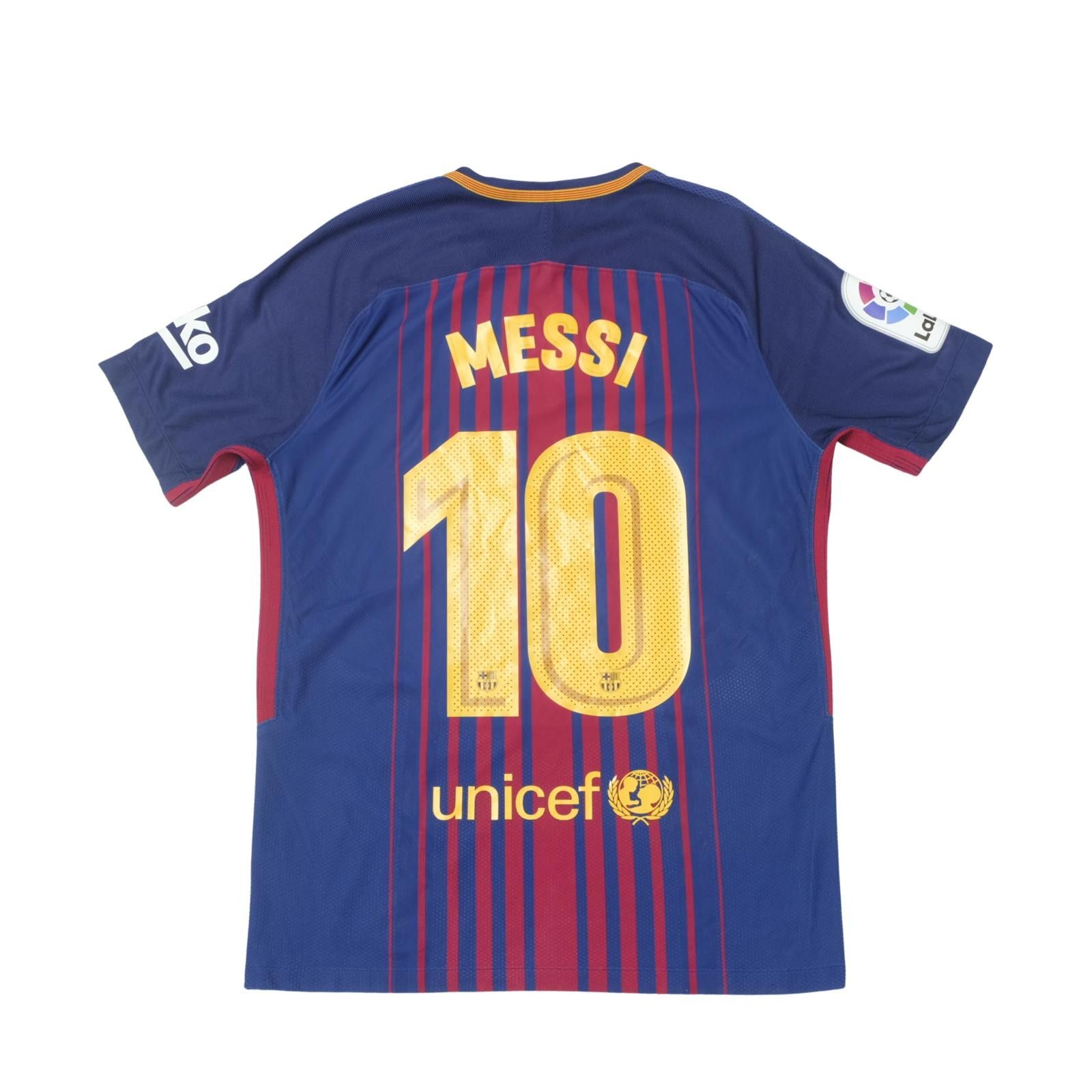 2017/18 Barcelona Home Shirt Messi (M/L)