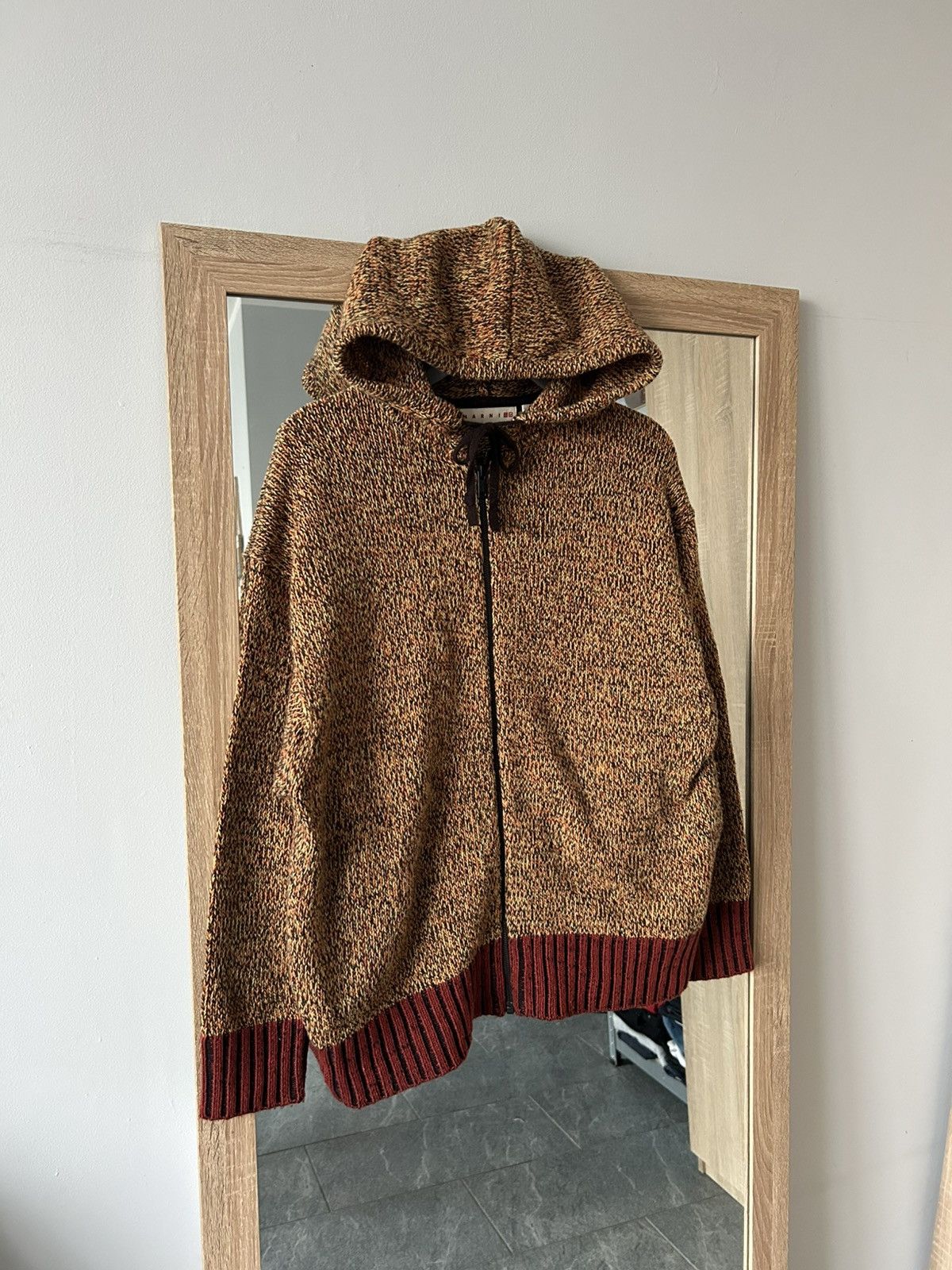 Marni × Uniqlo Knit hoodie Marni Uniqlo brown Size US S / EU 44-46 / 1 - 2 Thumbnail