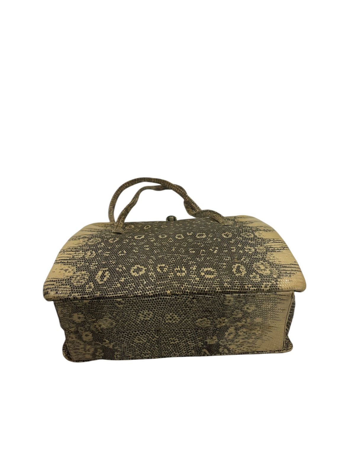 Japanese Brand × Leather × Vintage LEATHER HANDLE BAG X VINTAGE Size ONE SIZE - 5 Thumbnail