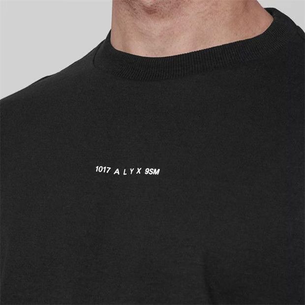 1017 ALYX 9SM o1g2r1mq0824 Logo T-Shirts in Black Size US S / EU 44-46 / 1 - 4 Thumbnail