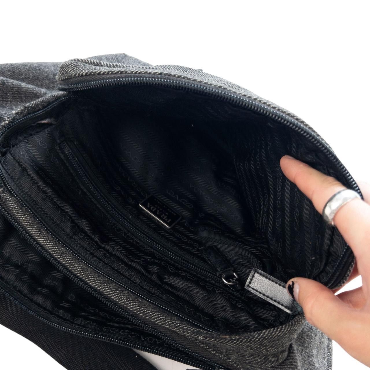 Prada Vintage Prada Wool Cross Body Bag Size ONE SIZE - 4 Thumbnail