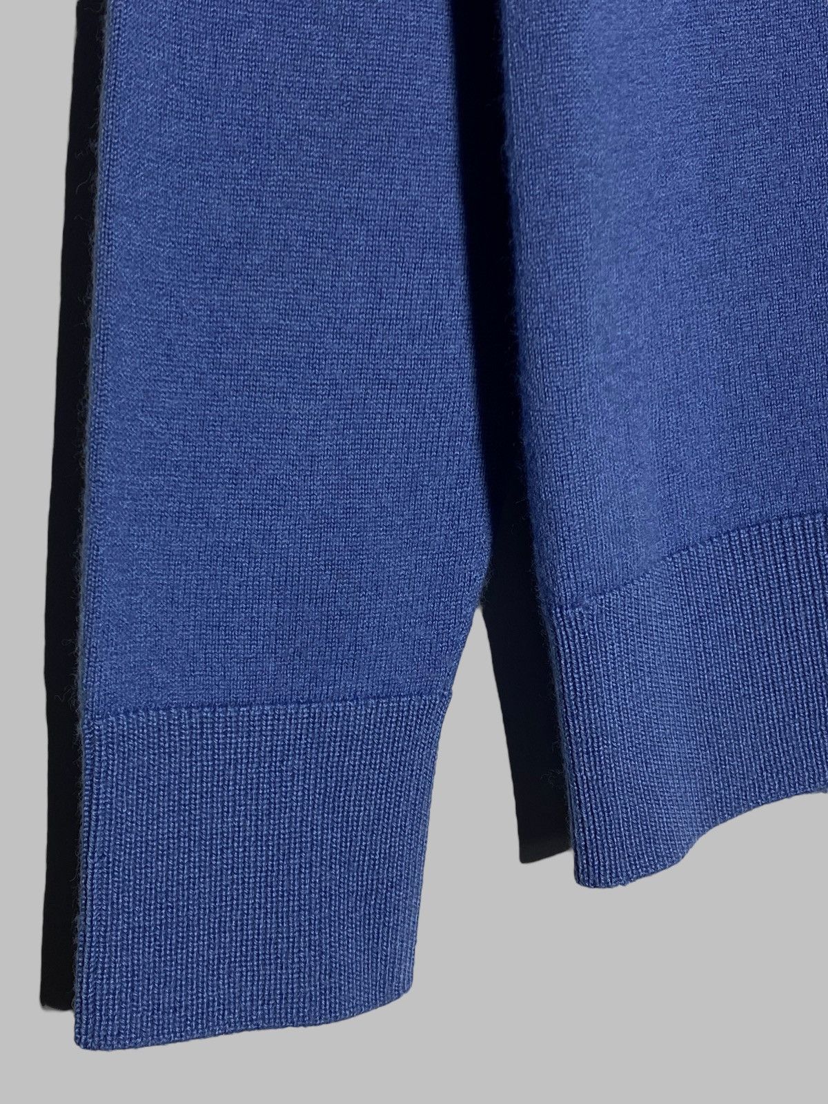 Gran Sasso Gran Sasso Steve Jobs Aesthetic Blue Wool Turtleneck Sweater Size US XS / EU 42 / 0 - 5 Thumbnail