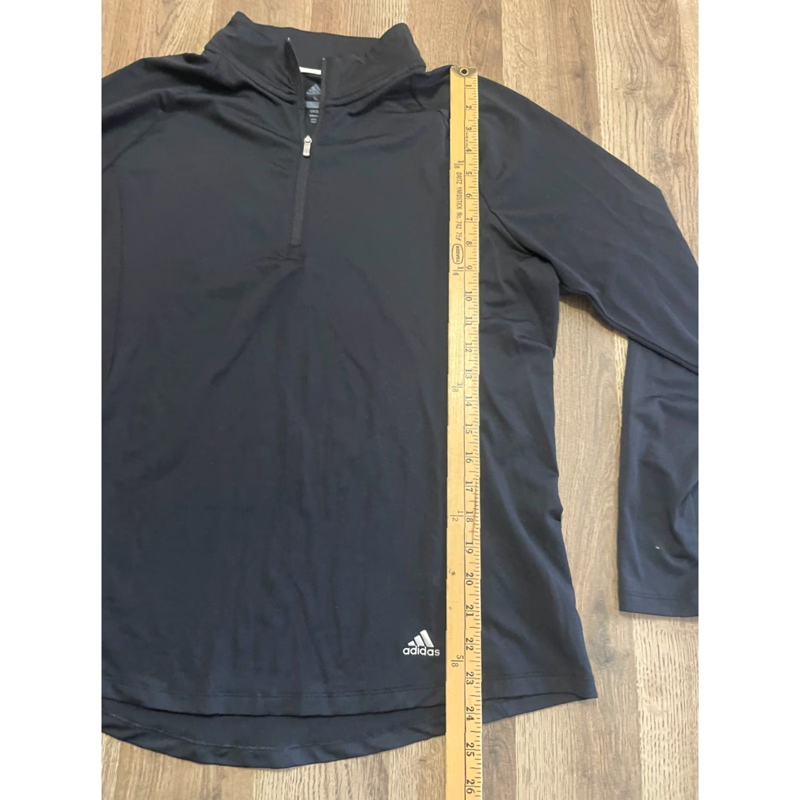 Adidas adidas Shirt Men's Large Black 1/4 Zip Up Golf Sweatshirt Long Sleeve Size US L / EU 52-54 / 3 - 7 Thumbnail