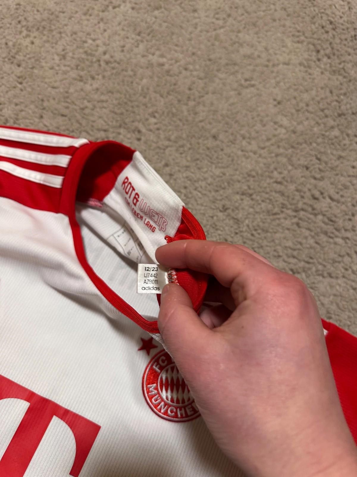Adidas 2023/24 Adidas Bayern Munich Football Shirt Soccer Jersey Size US M / EU 48-50 / 2 - 5 Thumbnail