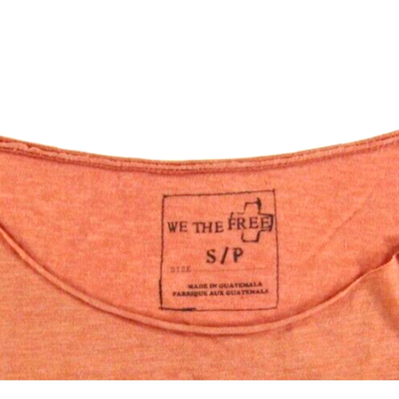 Vintage We The Free Lightweight Cotton Orange Yellow Tie Dye Oversized T-Shirt Blouse S Size S / US 4 / IT 40 - 3 Thumbnail