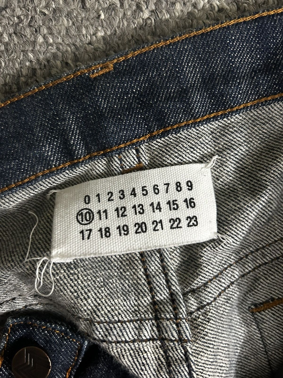 Maison Margiela Margiela Blue Denim Size US 30 / EU 46 - 4 Thumbnail