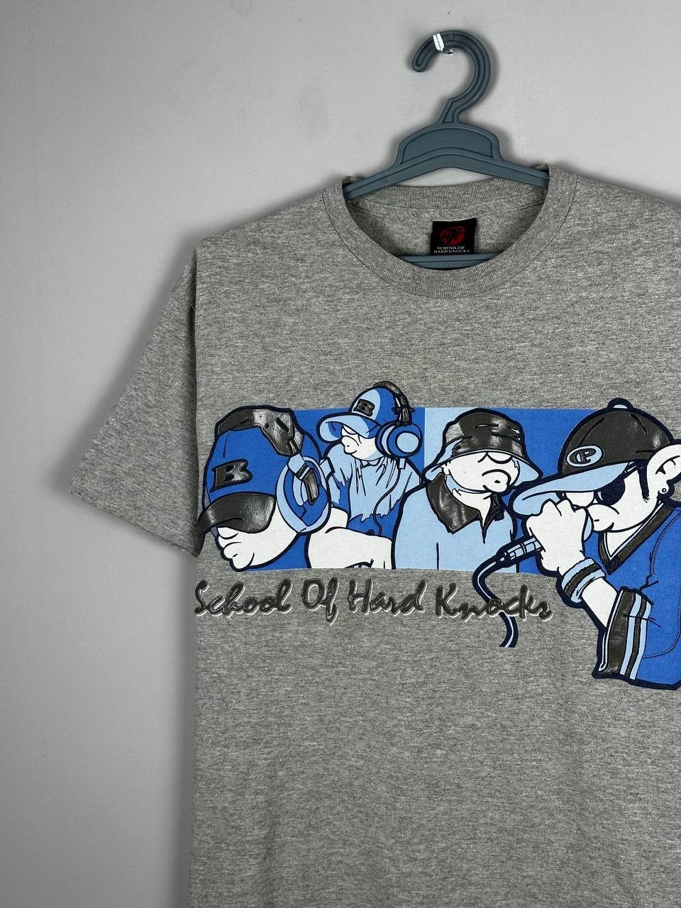 Rap Tees School Of Hard Knock sohk rap hip hop tee baggy 90s T Shirt Size US L / EU 52-54 / 3 - 3 Thumbnail