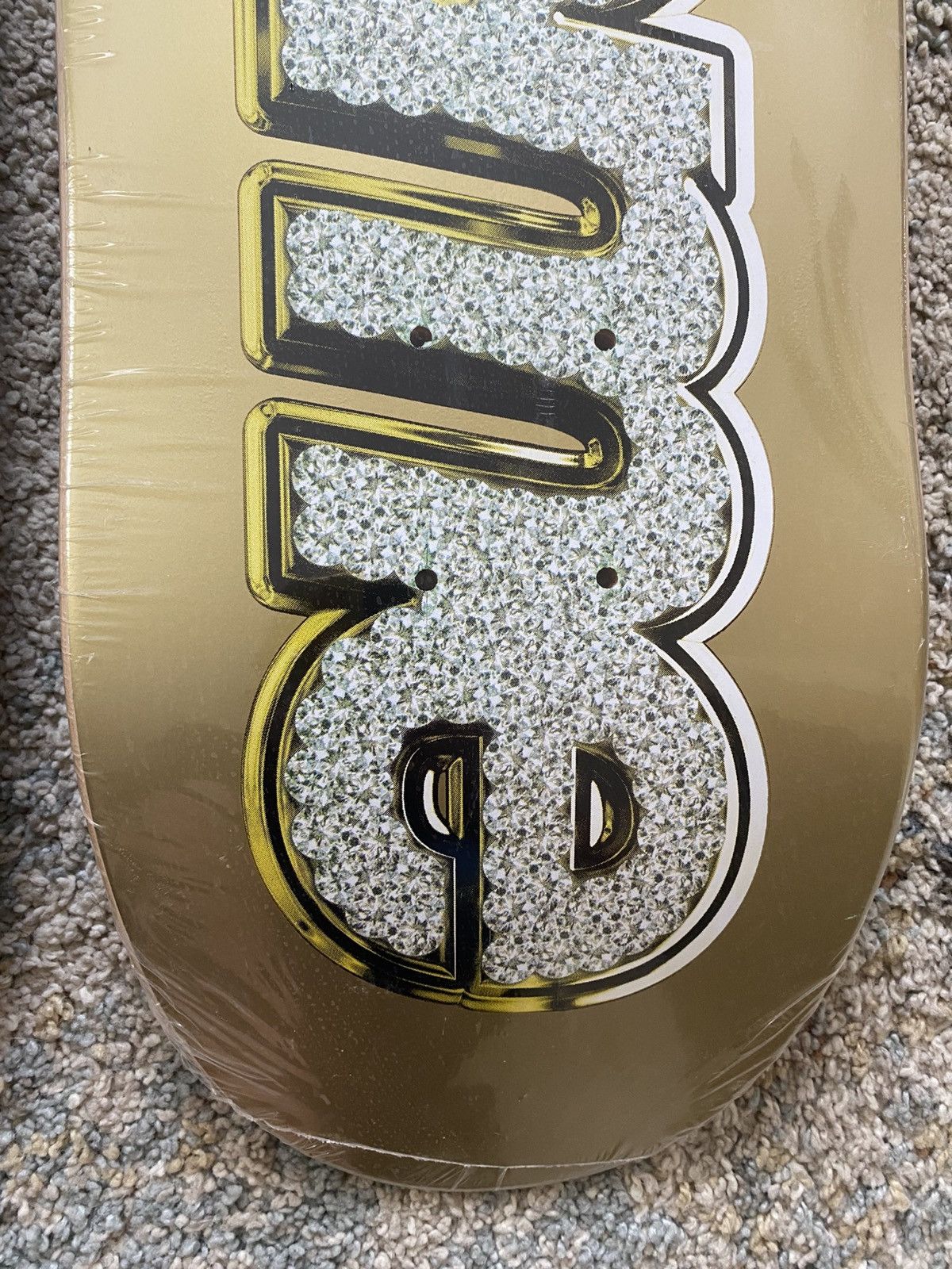 Supreme 2013 Bling Logo Skateboard Deck Set