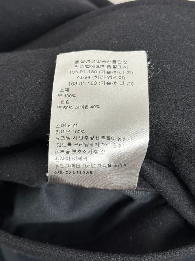 Dior 2010s Dior Homme Black Wool Toggle Duffle Coat by Kris Van Assche Size US L / EU 52-54 / 3 - 12 Thumbnail