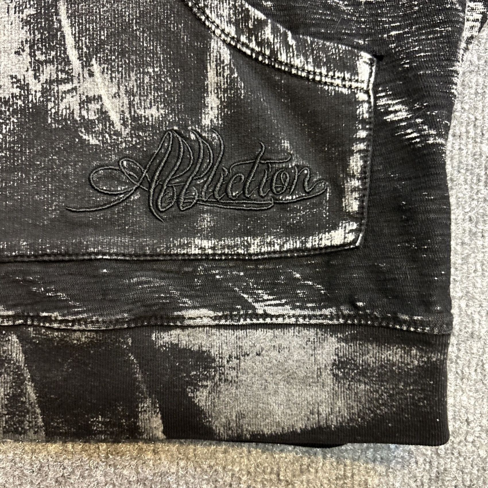 Affliction VINTAGE/NEW? Pullover Hoodie baggy Oversized Women’s XL Short Sleeve Affliction Black Pump Cover Hoodie Size XL / US 12-14 / IT 48-50 - 4 Thumbnail