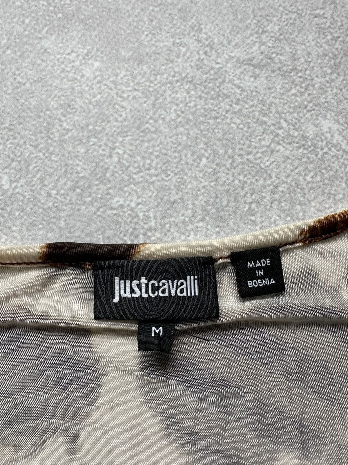Just Cavalli Y2K Just Cavalli Leopard Print Viscose Long Dress Blouse Size M / US 6-8 / IT 42-44 - 12 Thumbnail