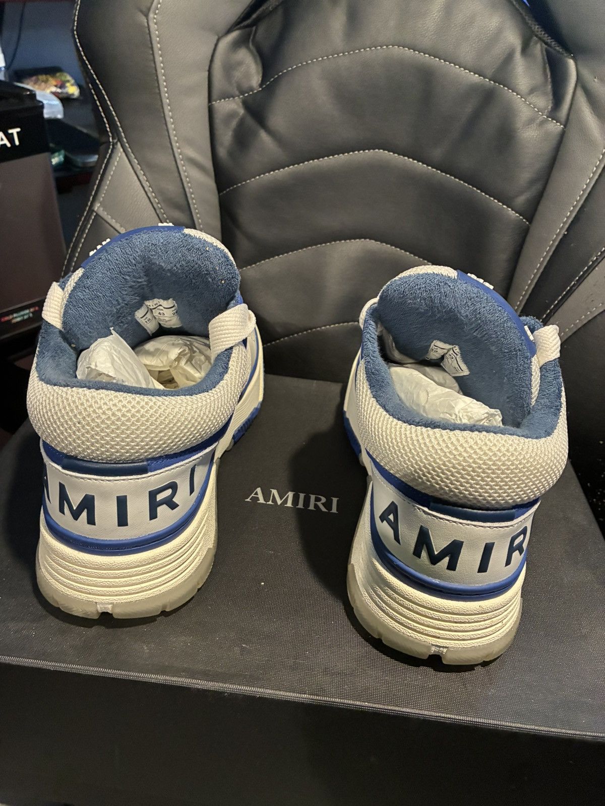 Amiri Amiri ma-1 white/blue Size US 10 / EU 43 - 6 Thumbnail