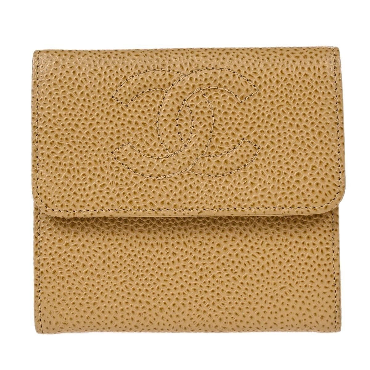 Chanel Chanel Vintage Timeless CC Bifold Caviar Size ONE SIZE - 1 Thumbnail