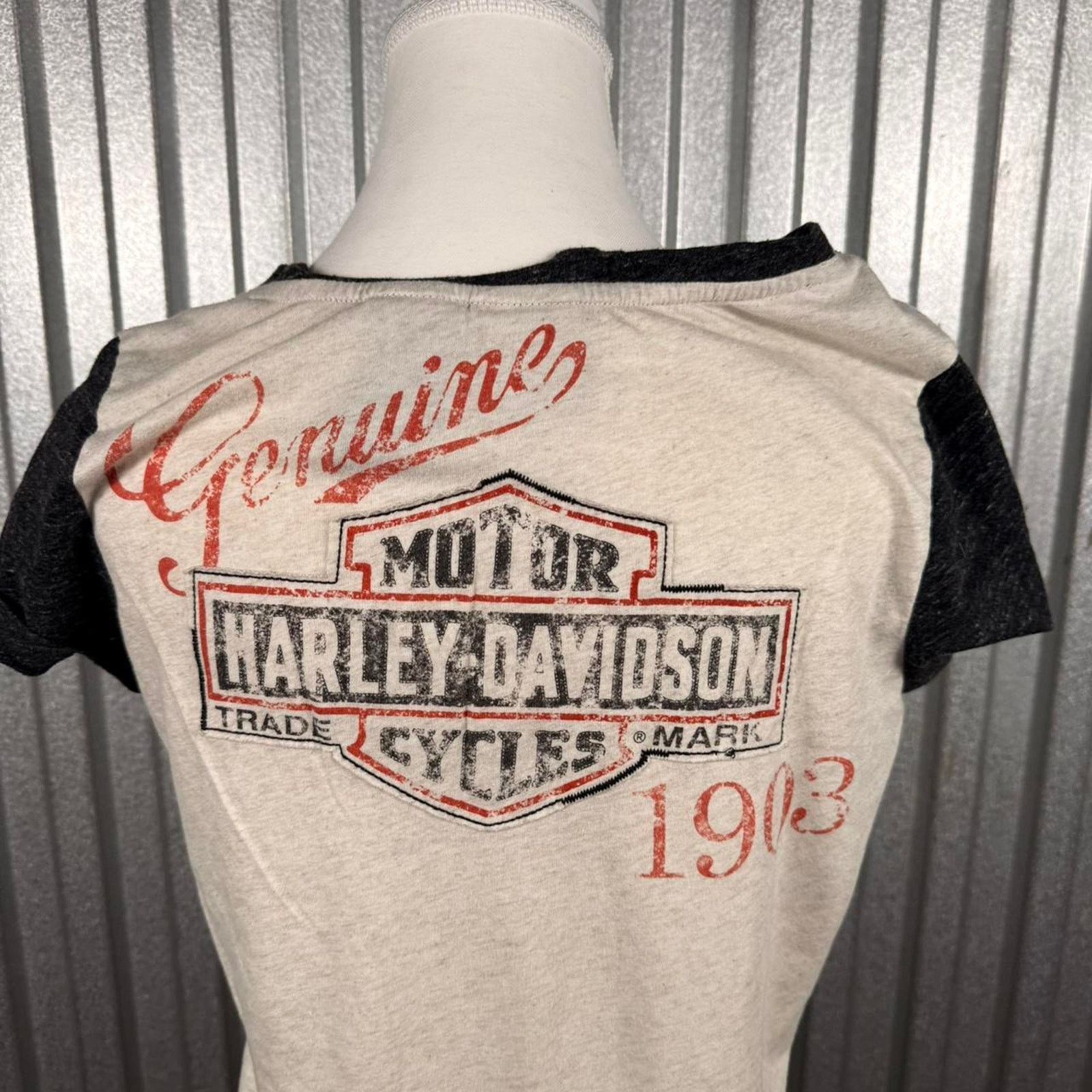 Harley Davidson Harley davidson cream and black Size M / US 6-8 / IT 42-44 - 6 Thumbnail