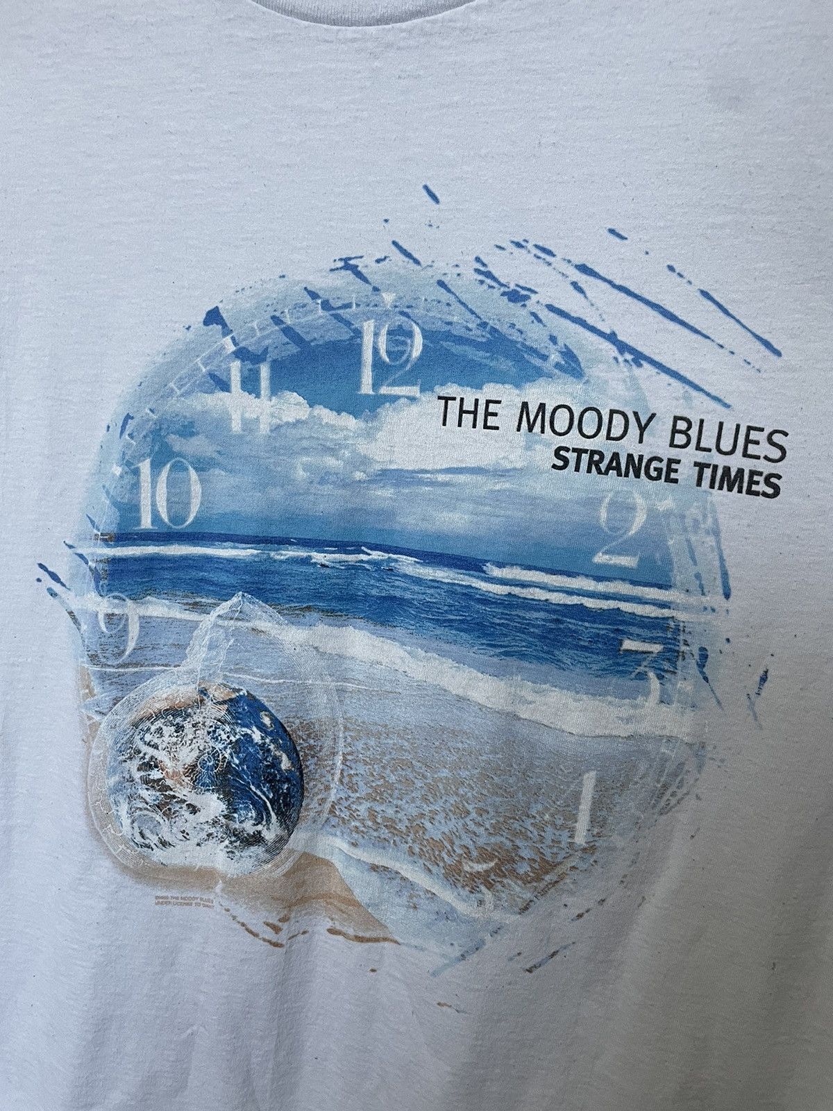 Band Tees VTG The Moody Blues Strange Times 1999 Concert Tour Tee Rare Size US L / EU 52-54 / 3 - 4 Thumbnail