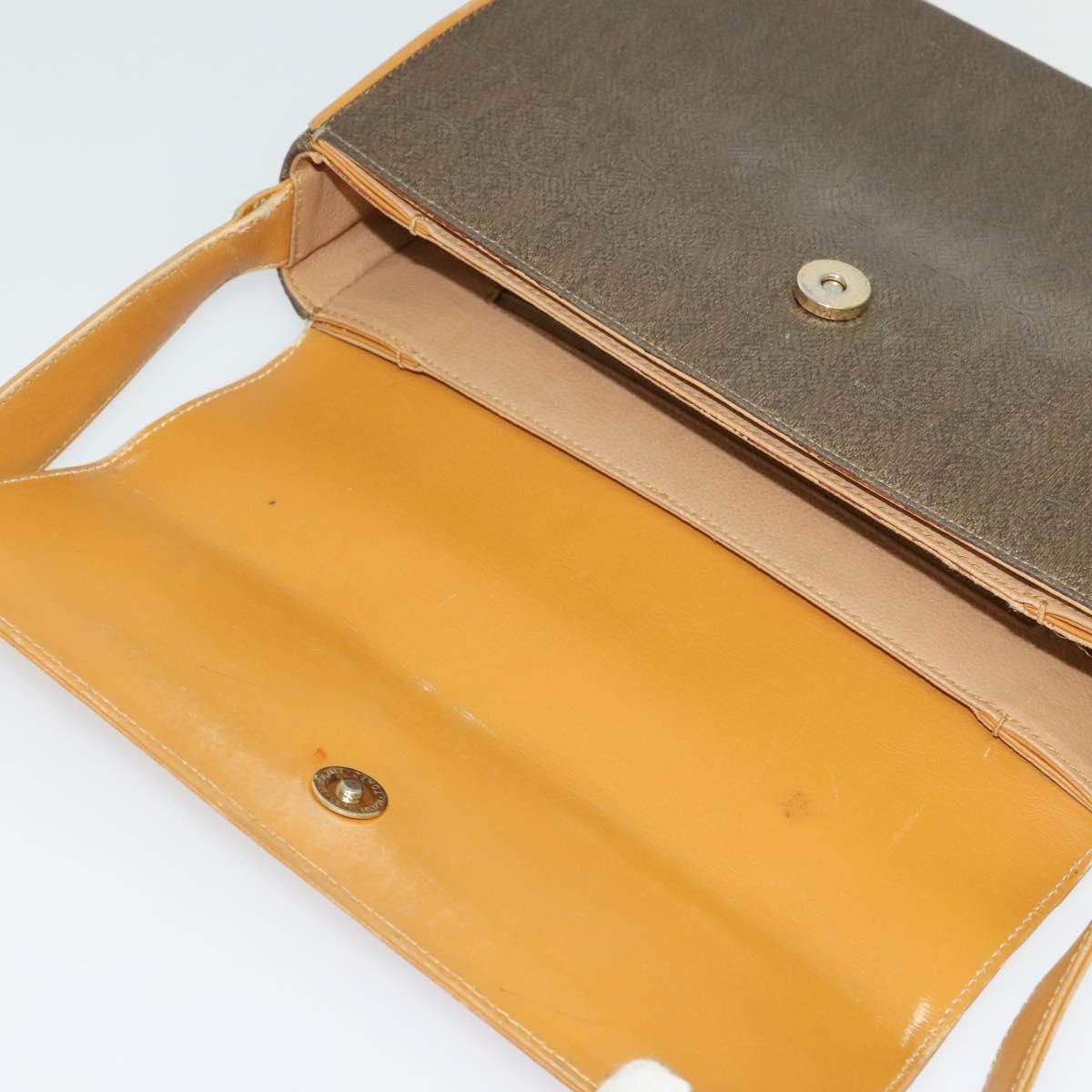 Gucci GUCCI Shoulder Bag Canvas Leather Brown Gold Size ONE SIZE - 15 Thumbnail