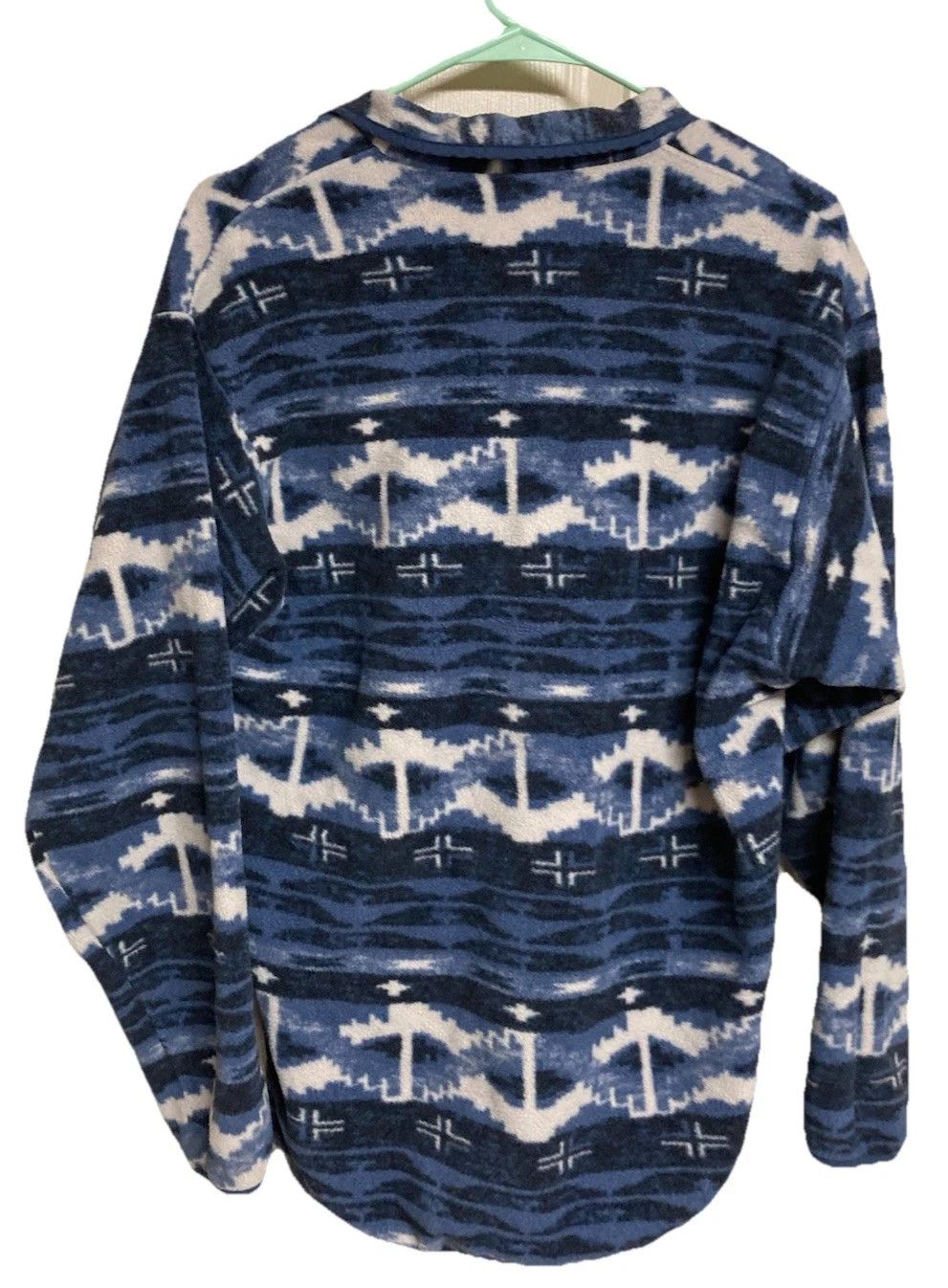 Patagonia Patagonia Synchilla Snap-T Pullover Fleece Blue Aztec Large Size US L / EU 52-54 / 3 - 6 Thumbnail